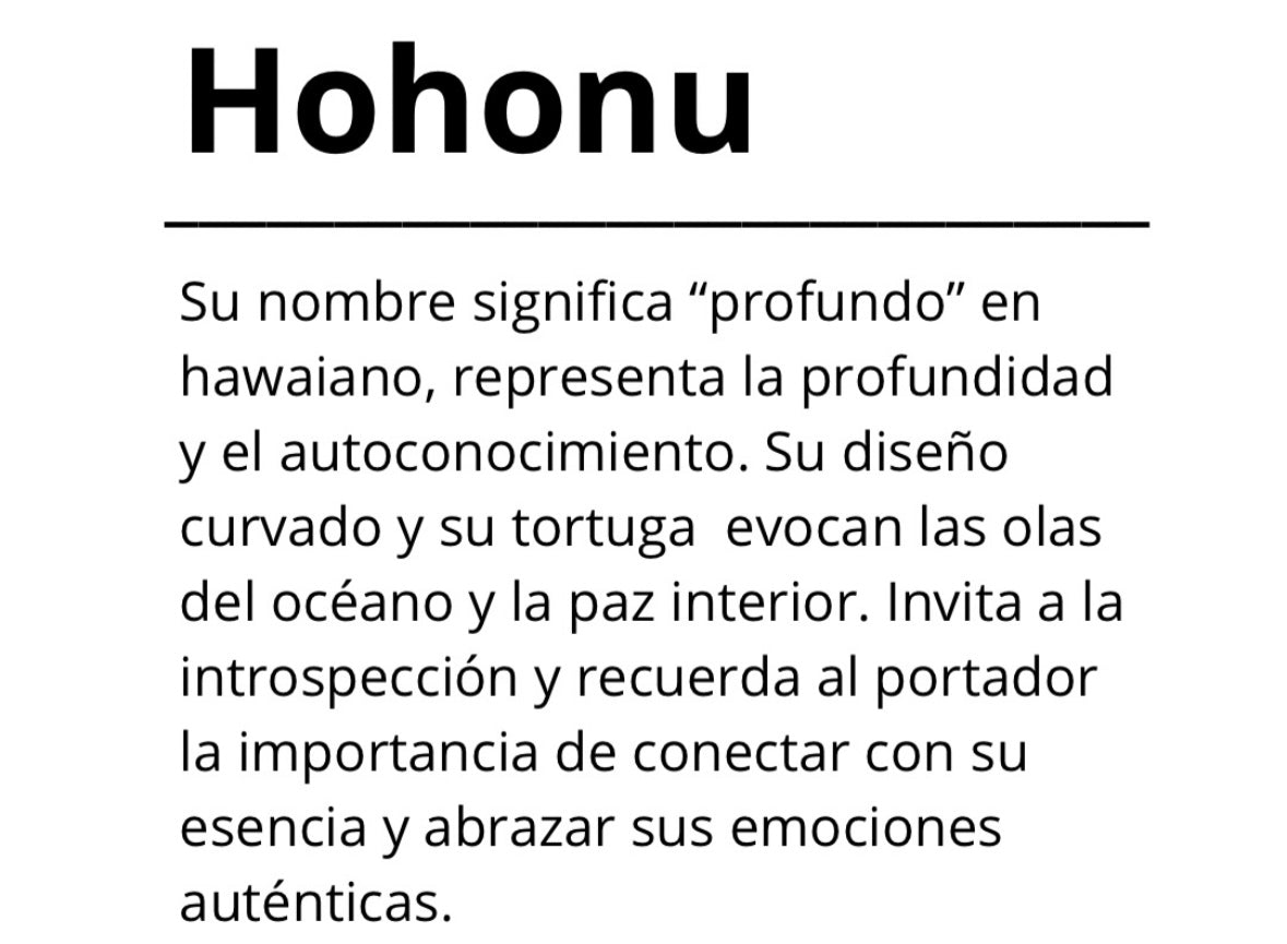 Pulsera Hohonu