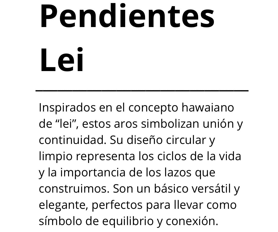 Pendientes Lei