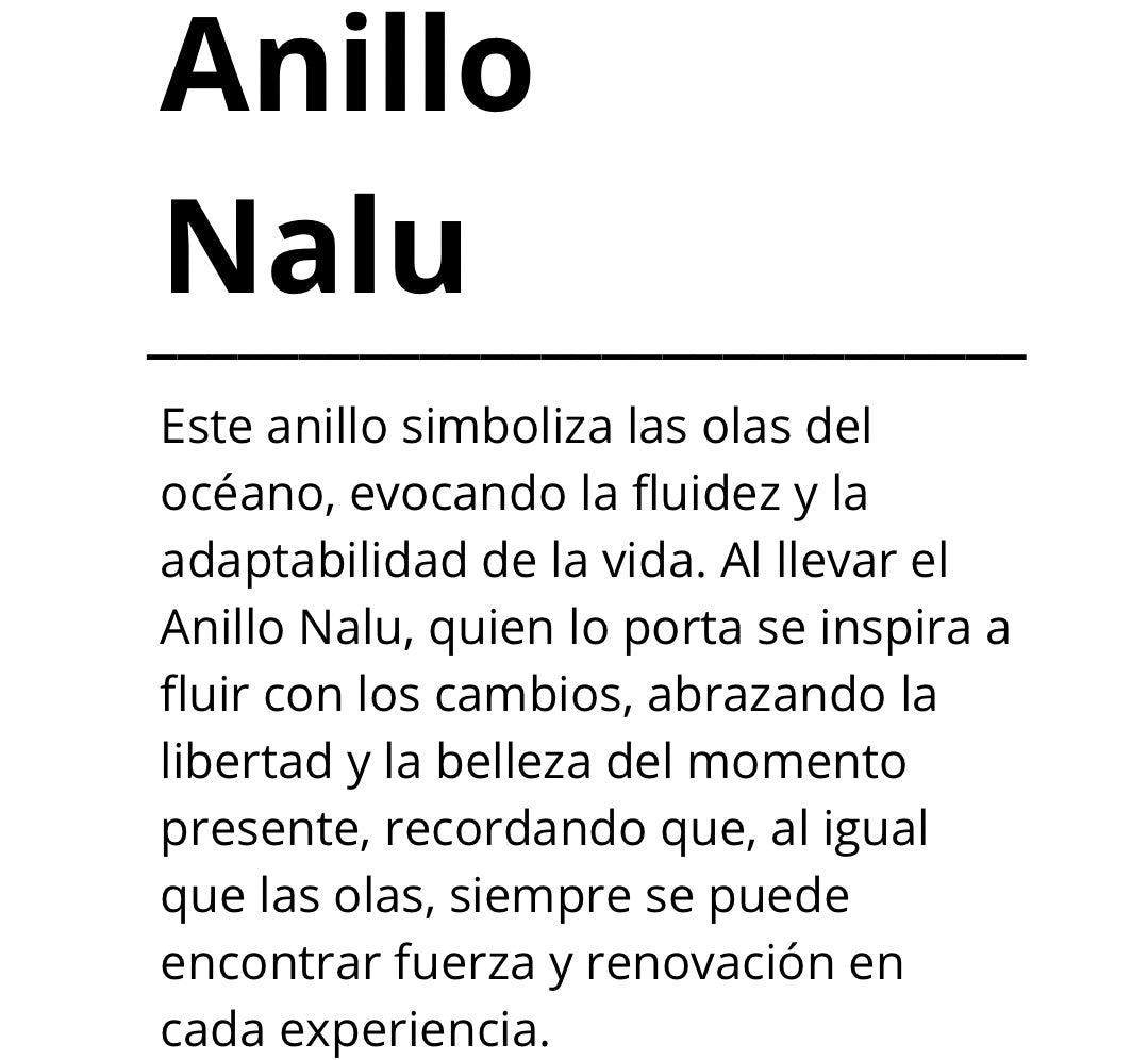 Anillo Nalu