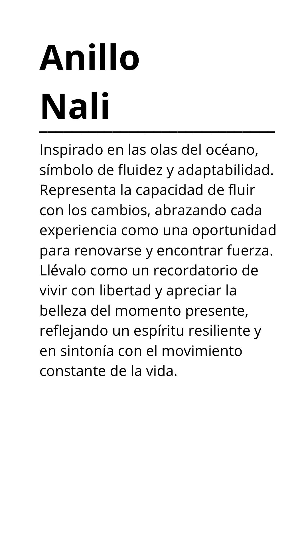 Anillo Nali